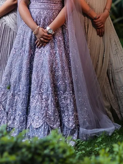 A gallery celebrating family bonds through fashion. These images feature more moments of mothers, sons, sisters, and other family members dressed in beautifully coordinated custom outfits for their most important events.