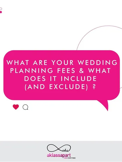 "What are your planning fees and what do they include?" Transparency is key. I provide a clear breakdown of my fees so you know exactly what to expect.