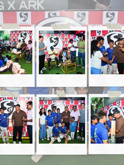 We were honored to host Indian cricketer Prithvi Shaw for a meet-and-greet. This collage shows him interacting with our young athletes, sharing inspiration and creating lasting memories.