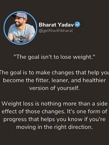 My goal is to shift your focus from just "losing weight" to building a healthier, stronger, and more confident version of yourself. Weight loss is simply a positive side effect of making sustainable lifestyle changes.