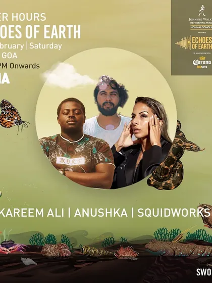The after-hours party for Echoes of Earth in Goa. The music never stops.