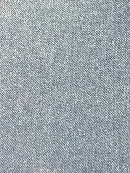 A very light, almost stone-washed denim fabric. This is a great option for creating a relaxed, casual pair of jeans or shorts.
