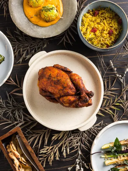 The classic Stuffed Roast Chicken, a show-stopper from our annual Holiday Feast, promises a true celebration for you and your loved ones.