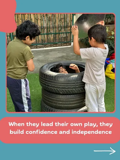 When children lead their own play, they build confidence and independence. We see this every day as they invent games, take on roles, and bring their imaginative worlds to life.