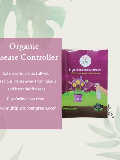 Our Organic Disease Controller is a safe and effective way to protect your precious plants from common fungal and bacterial diseases. It allows you to treat infections without introducing any harmful chemicals into your garden.