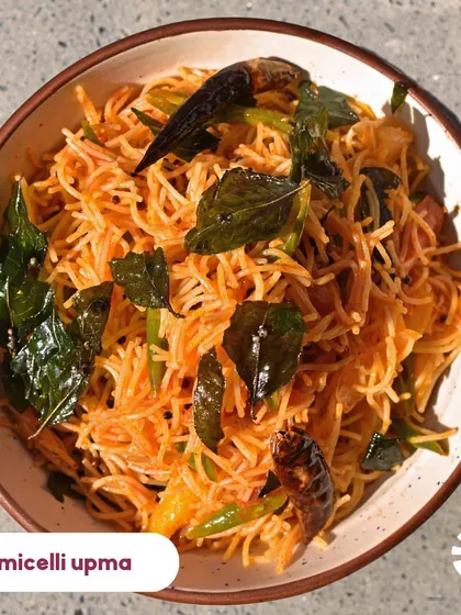 Looking for something different? Try my Vermicelli Upma. It's a healthy and delicious mix of spiced vermicelli cooked with vegetables, a light yet filling option to start your day.