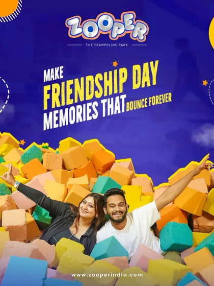 Make Friendship Day memories that bounce forever. Fall into fun in my foam pit and celebrate the bonds that lift you higher.