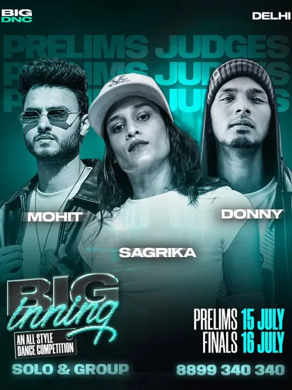 Our prelims are judged by some of the top dancers in the country. Meet the judges for the first round of our BIG.inning competition.