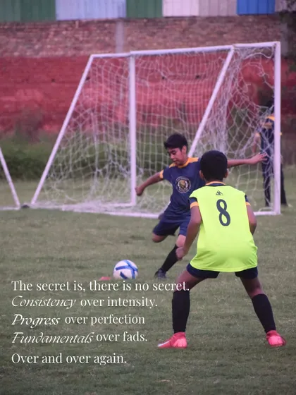 The secret is there is no secret. My philosophy is built on fundamentals: consistency over intensity, progress over perfection, and fundamentals over fads.