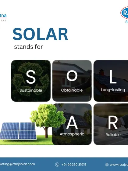 What does SOLAR stand for? For us, it's Sustainable, Obtainable, Long-lasting, Atmospheric, and Reliable. This infographic breaks down our core values and the promise behind our brand.