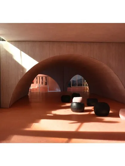 Before we build in the world, we build in our studio. This physical model allows us to study the play of light and shadow within a vaulted space, testing how form shapes experience. It is through this hands-on process that our architectural narratives begin to take shape.