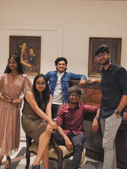 Another variation of our band's group photo.