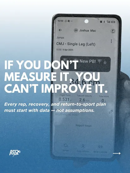My philosophy is simple: if you don't measure it, you can't improve it. Every program I design, from rehabilitation to peak performance, starts with objective data, not assumptions, to build a plan that is precise, effective, and tailored to you.