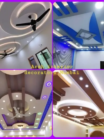 More bedroom ceiling designs, showing how I can work with different room layouts and color preferences to create the perfect look.