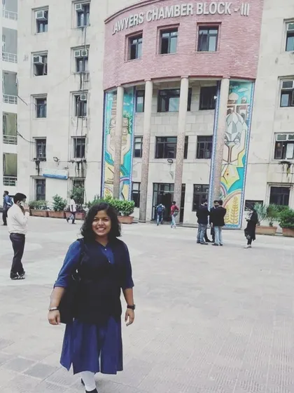 The Lawyers Chamber Block at the Delhi High Court is a hub of legal activity. Being here is part of the daily life of a litigation lawyer in Delhi.