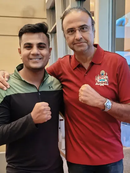 A throwback to meeting Charu Sharma, the director of the Pro Kabaddi League. It's always inspiring to meet people who have achieved so much yet remain humble and friendly.
