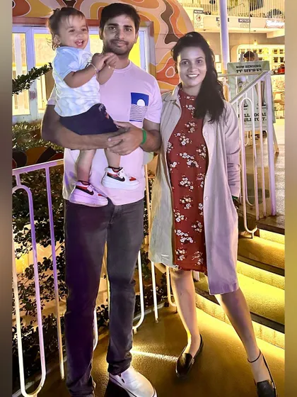 Making memories with my husband and son. These little, unplanned moments are often the best ones.