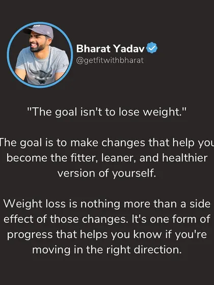 Let's reframe the goal. It's not just about a number on the scale, but about becoming a fitter, leaner, and healthier version of yourself. Weight loss is just one measure of that progress.