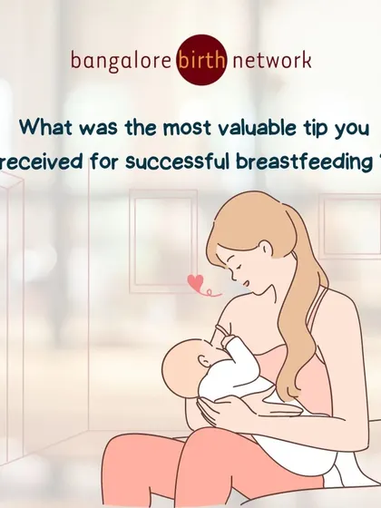 We believe in the power of shared wisdom. This post asks our community a simple question: "What was the most valuable tip you received for successful breastfeeding?" The comments are a wonderful resource for fellow mothers.