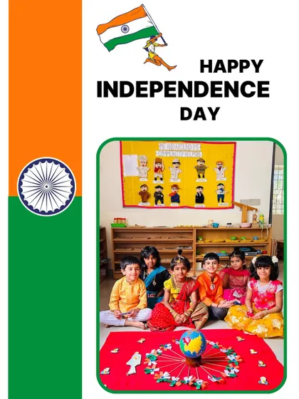 Celebrating Independence Day with a special "Walk Around The Sun" for India. This activity connects the passage of time with our nation's journey, making history feel personal and relevant.