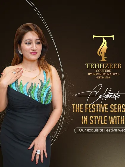 These images showcase my festive and party wear gowns, perfect for celebrating in style. Each design, from sleek black dresses to elegant grey gowns, is crafted to make you feel special during the festive season.
