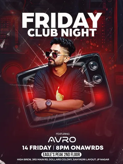 Friday Club Night at High Brew, JP Nagar. Taking my sound to different parts of Bengaluru.