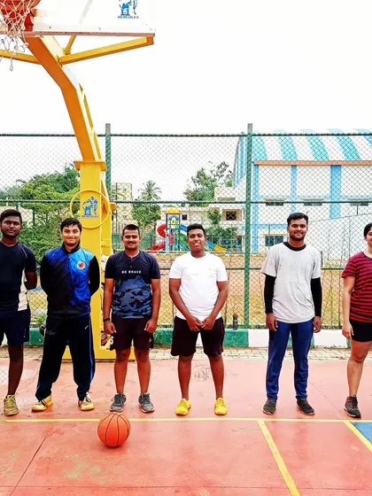 Our growing basketball crew. We focus on keeping our batches small to ensure every player gets personal attention and guidance during training drills.