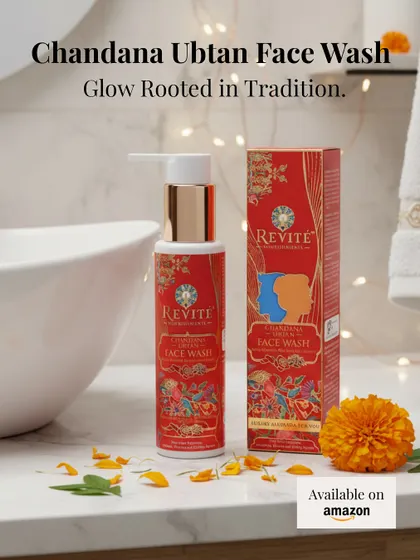 A glow rooted in tradition. My Chandana Ubtan Face Wash is the perfect start to any skincare ritual, offering a soothing, clarifying, and 100% sulfate-free cleanse that prepares your skin for the day.