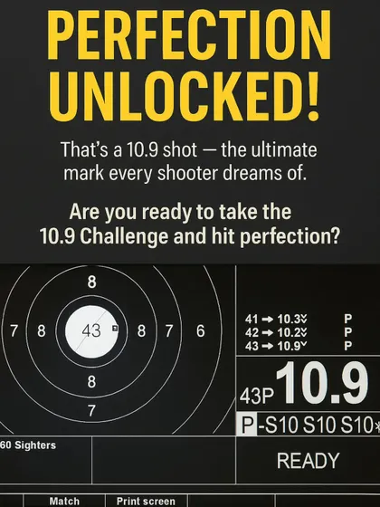 Perfection unlocked. The 10.9 shot is the ultimate mark of a shooter's skill. Our unique 10.9 Challenge rewards this precision with an instant cash prize, adding an extra layer of excitement and focus to the competition.