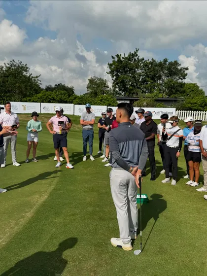 The learning never stops. Our coaches recently attended a short game coaching seminar with Alex Buckner at the All Thailand Golf Centre, gaining invaluable insights into training and performance that we will share with our team and players.