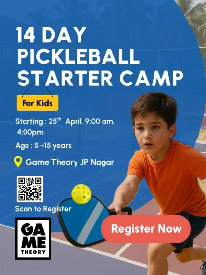 Get your kids into the fastest growing sport! Our 14 day pickleball starter camp for kids is a fun, safe, and quick way for them to learn the game, boost coordination, and make new friends.
