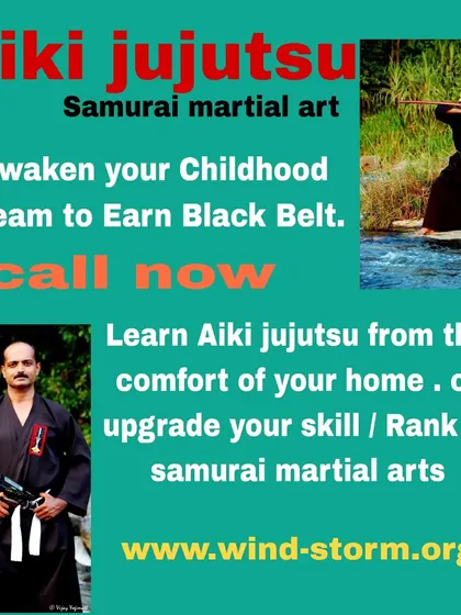 Awaken your dream to earn another Black Belt. My program allows you to upgrade your rank and skill in Samurai martial arts from home or at our dojo.