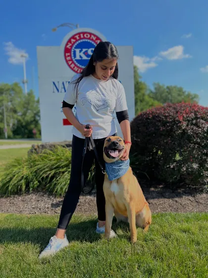 The day I became an internationally Certified Professional Dog Trainer, with Doug by my side. A day I will always hold dear.