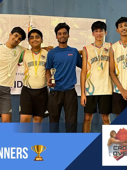 Victory for our boys' team. This win is a story of every hurdle we crossed, showcasing the warrior spirit of our players from both Powai and Kharghar.
