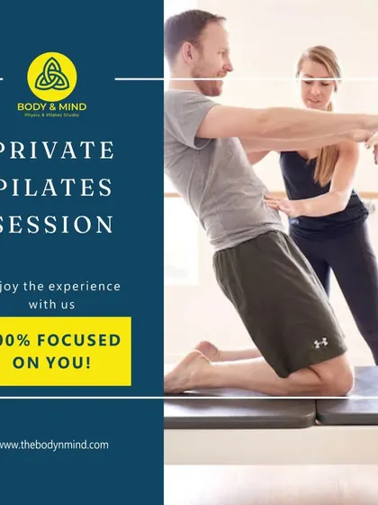 I offer private Pilates sessions that are 100% focused on you. These one-on-one sessions are perfect for addressing specific goals, rehabilitating an injury, or receiving personalized guidance on the Reformer.