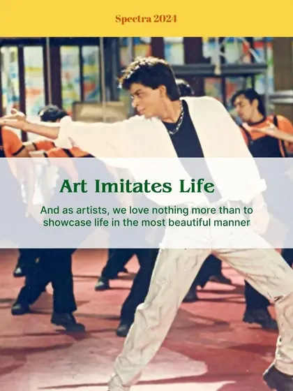 Art imitates life. At SPECTRA 2024, we showcase life in the most beautiful manner through dance.