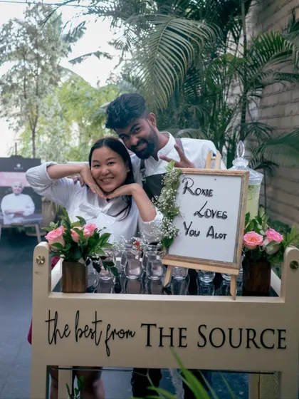 Roxie loves you! A fun moment with our team, showcasing the warm, welcoming, and playful personality that we bring to every gathering.