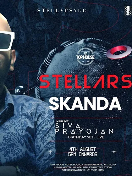 Showcasing Skanda on the lineup for 'Stellars'. My curation process involves finding the right blend of artists to create a cohesive musical journey.