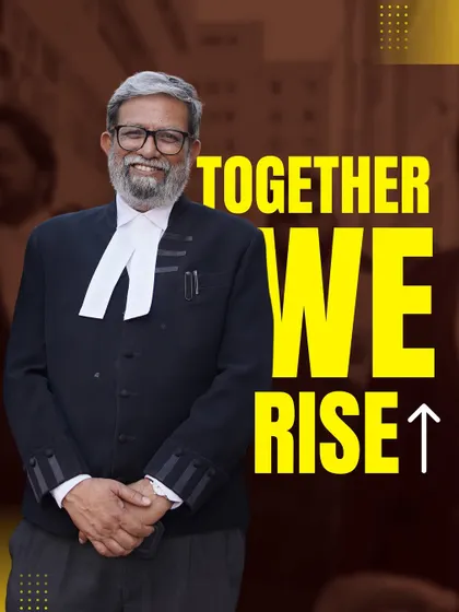A campaign poster with a simple, powerful message: "Together We Rise." This is the core of my belief. Our strength as a bar association comes from our unity and our collective effort to lift each other up.