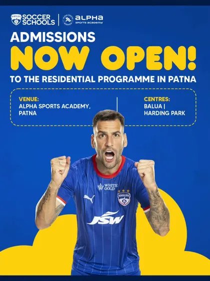 Admissions are now open for our residential program in Patna, in partnership with Alpha Sports Academy. This is a premier destination for combining educational and sporting excellence.