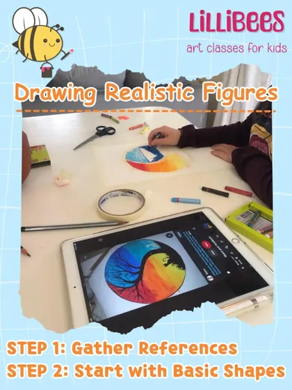 The first steps to creating amazing art: gathering references and starting with basic shapes.