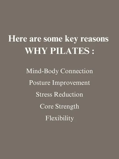 Here are the key reasons why Pilates is a game changer: mind body connection, posture improvement, stress reduction, core strength, and flexibility.