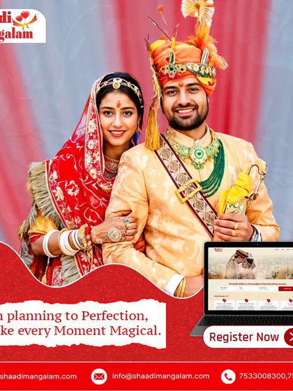 This Rajasthani couple showcases the vibrant and royal traditions of their culture. From planning to perfection, we make every moment of your wedding magical.