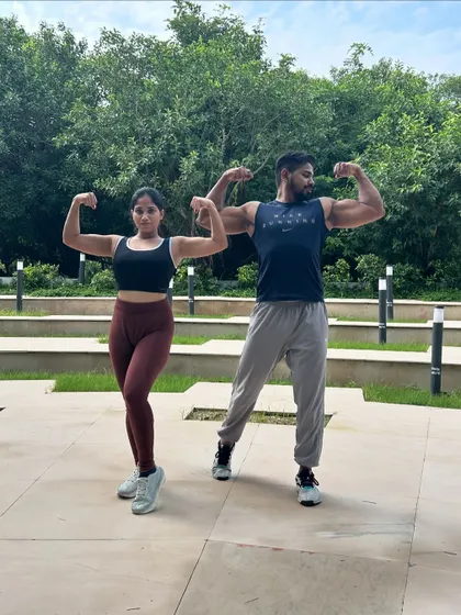 Our journey, our grind, and no stopping us. We get stronger every day, side by side.