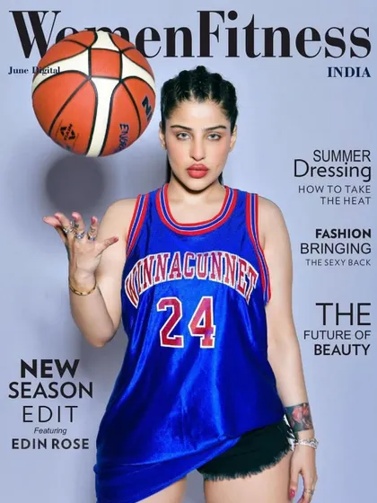 Landing a magazine cover is about creating an image that grabs attention instantly. This cover for Women's Fitness India blends athletic energy with a strong fashion sensibility, resulting in a bold, commercial statement.