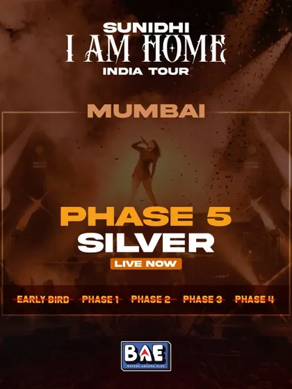 PHASE 5 SILVER - LIVE NOW. Announcing the final silver tickets for Mumbai.