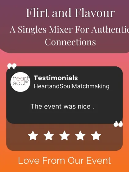 A simple "The event was nice" is a great confirmation that we are creating enjoyable experiences.