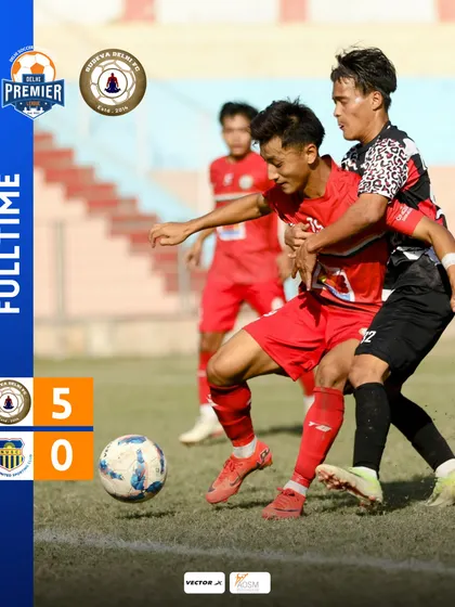 A massive 5-0 victory in the Delhi Premier League. Our team's energy was unstoppable, and Tushar Kumar's Man of the Match performance was a highlight. We are on fire this season.
