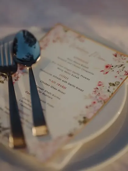A dreamy, pastel-themed dinner setting. We used soft, romantic flowers and elegant tableware to create a dining experience that felt both sophisticated and magical, perfect for a memorable celebration.