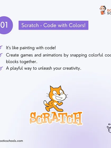 A duplicate of the Scratch slide, part of a carousel.